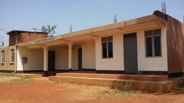 The unfinished Mandela hostel, Gulu University.