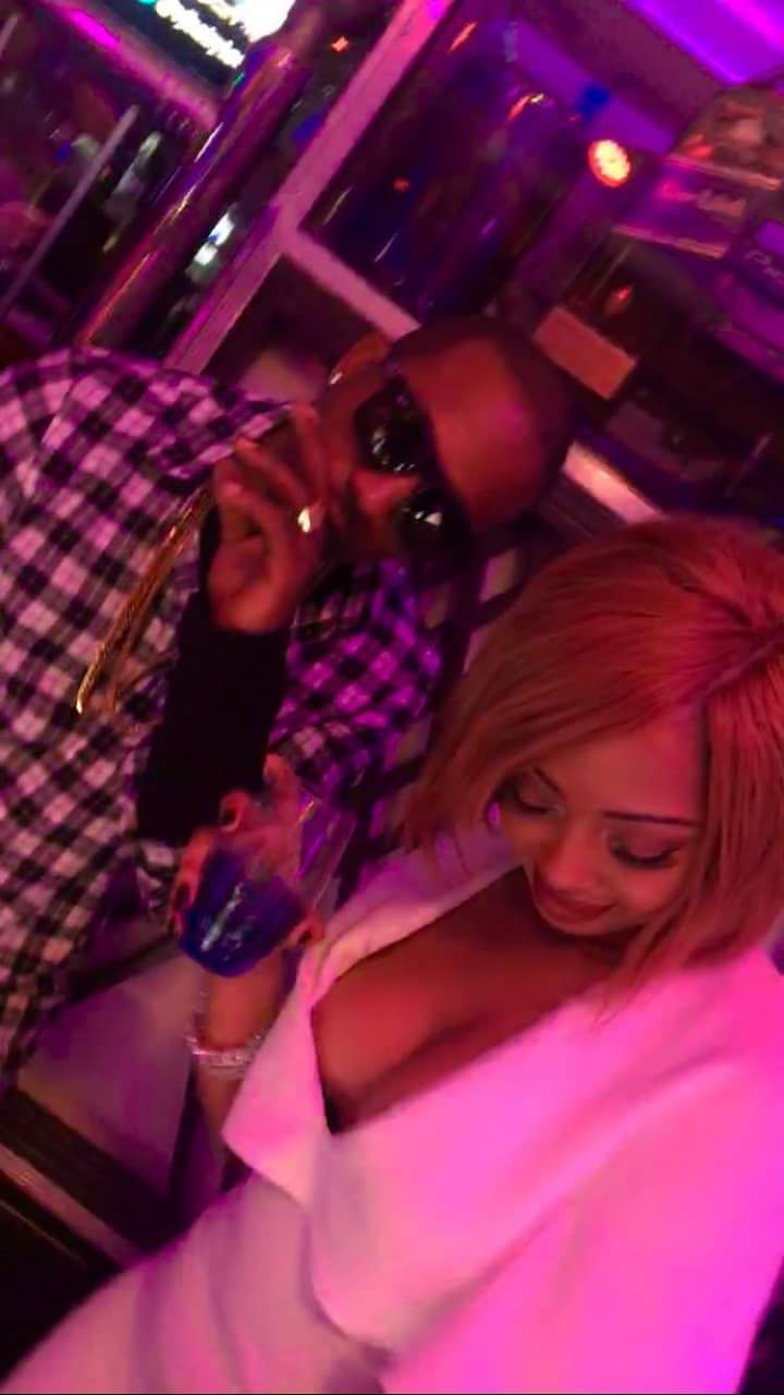 Meddie Ssentongo and Fabiola ballin' at Club Guvnor