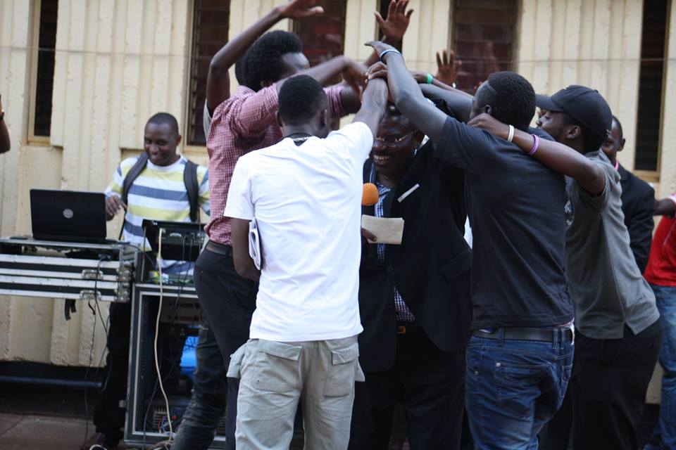 Lumumba boys pray to God to wash away the 'broken English' sin from Seya