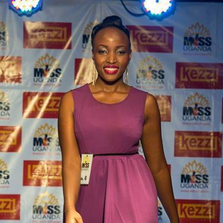 She was a contestant in Miss Uganda (2014/2015) but unfortunately lost to Leah Kalanguka