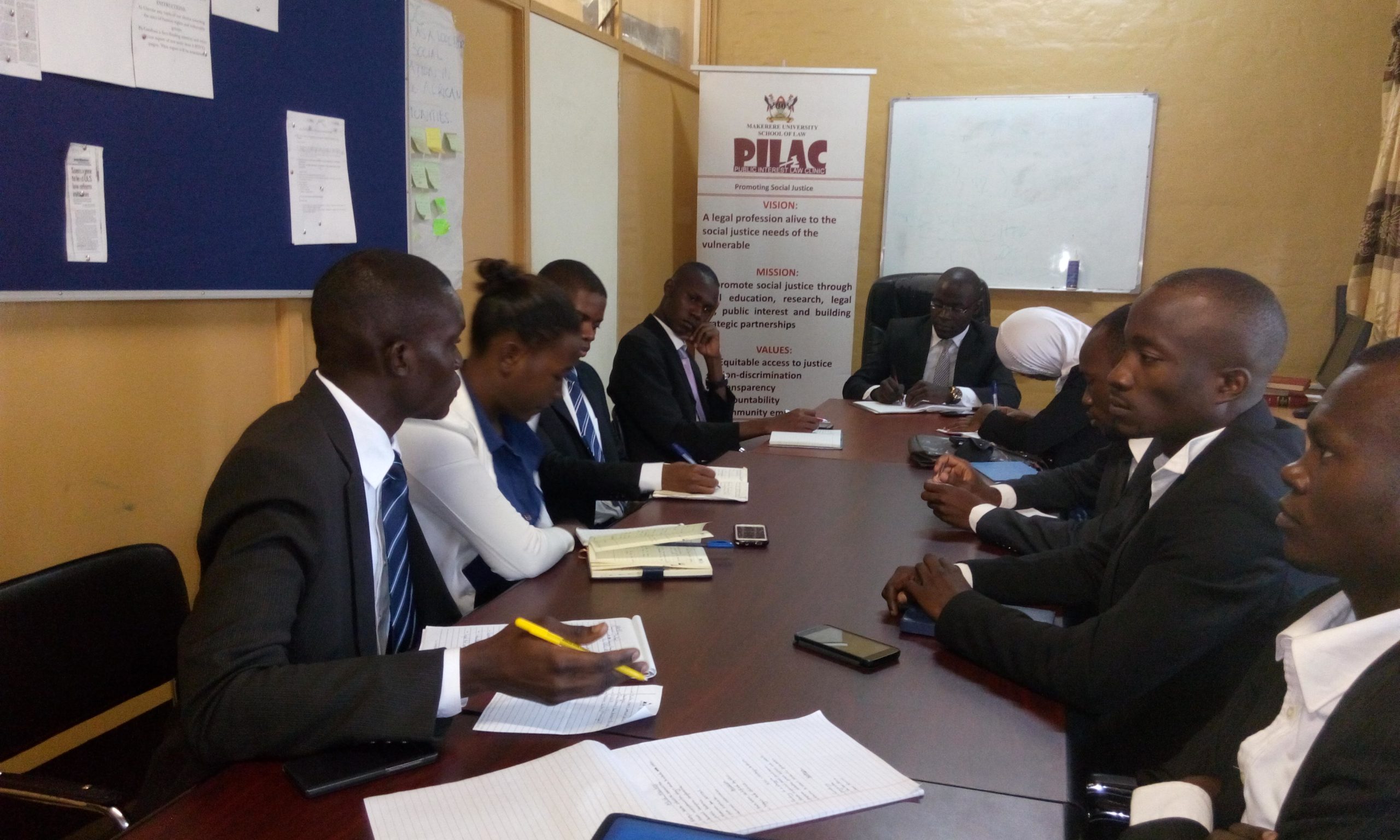 Law Society Presidents of Various Universities Meet in Kampala