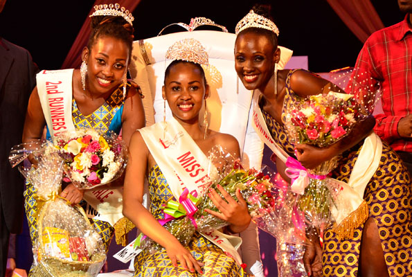 Gashumba Faints Upon Being Announced Miss Kampala 2015 - Campus Bee