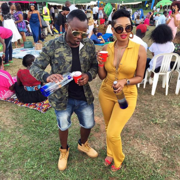 Anita Fabiola, Abryanz worryingly close [Photo] - Campus Bee