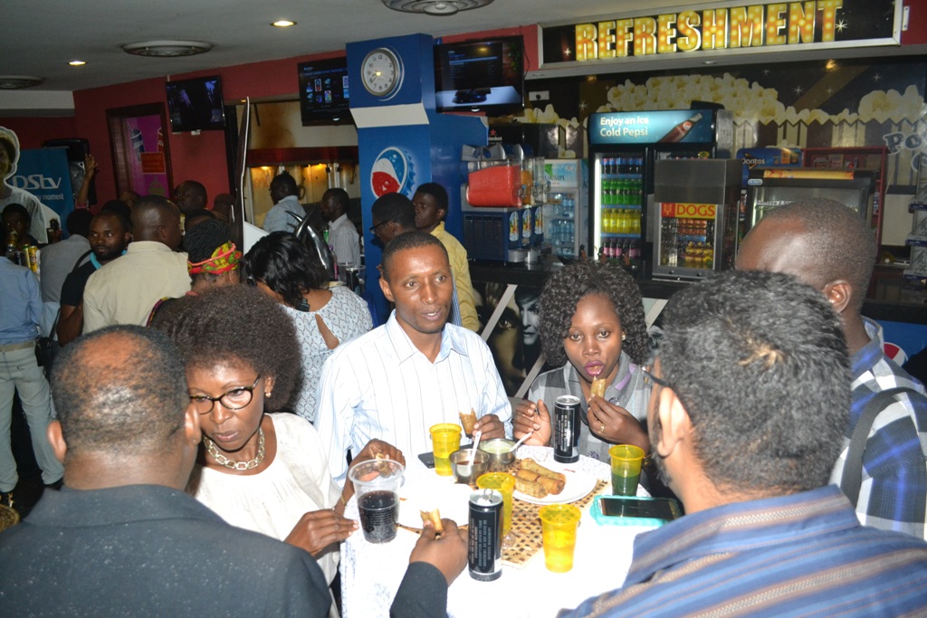 Guests at the MultiChoice Roots screening interacting before the movie premiered on History channel