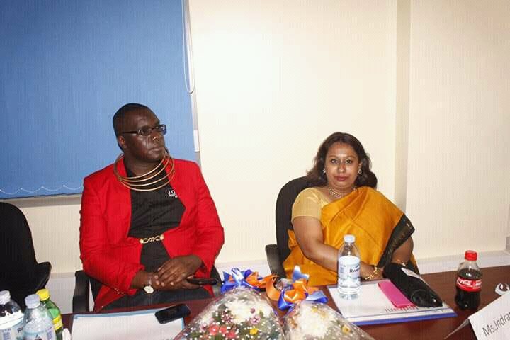 Program judges, Mr Joram Muzira and Ms Indirani