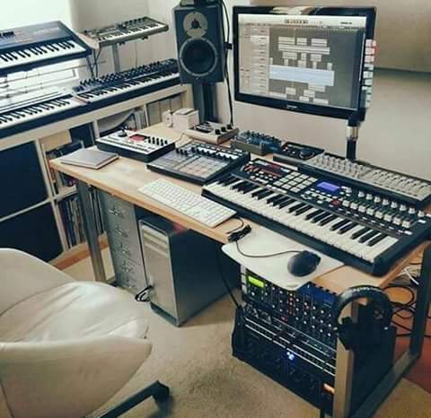 His Studio setup