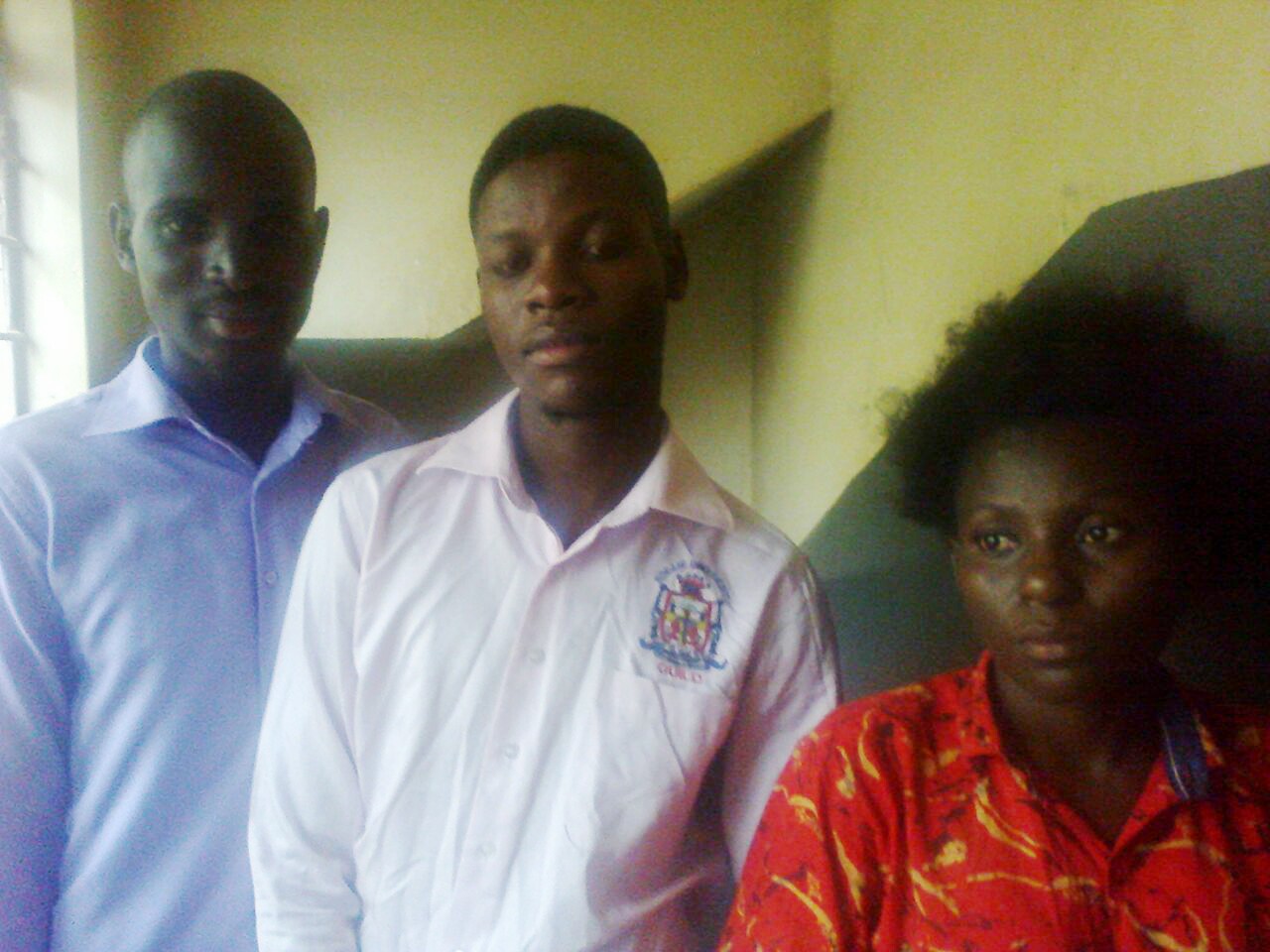 From left to right: Steven Niwamanya, Phiona Kukunda and Ferdinand Ampaire.