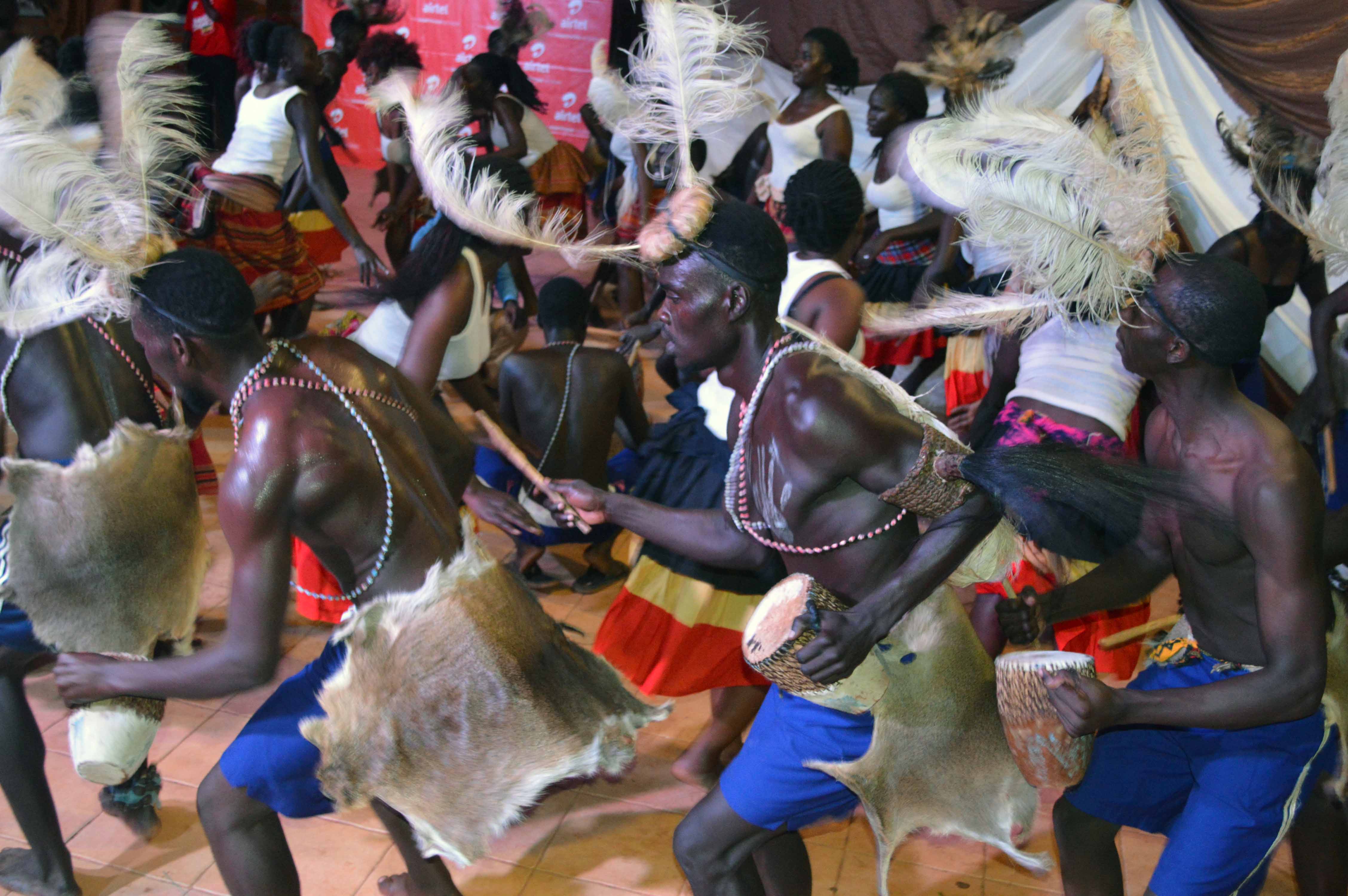 Langi performing their cultural-dance