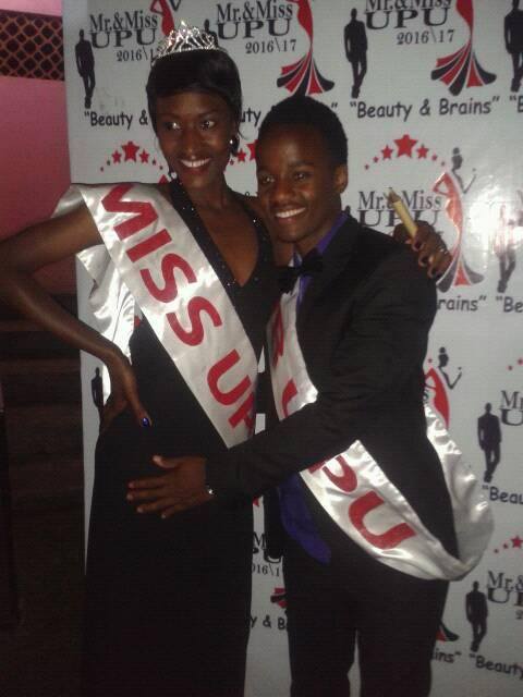 The reigning Mr and Miss UPU
