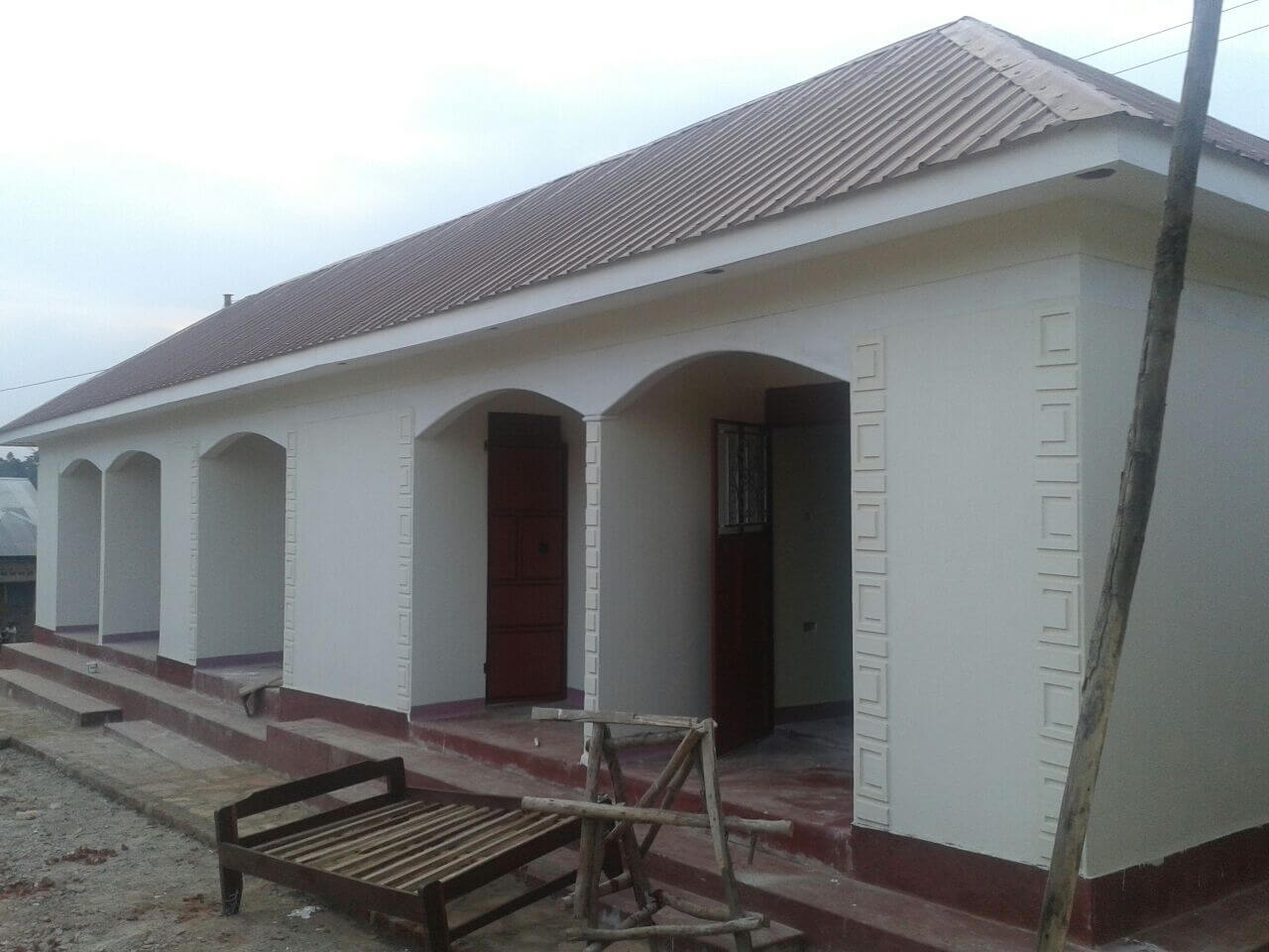 New Rooms underconstruction at Ndagire Hostel