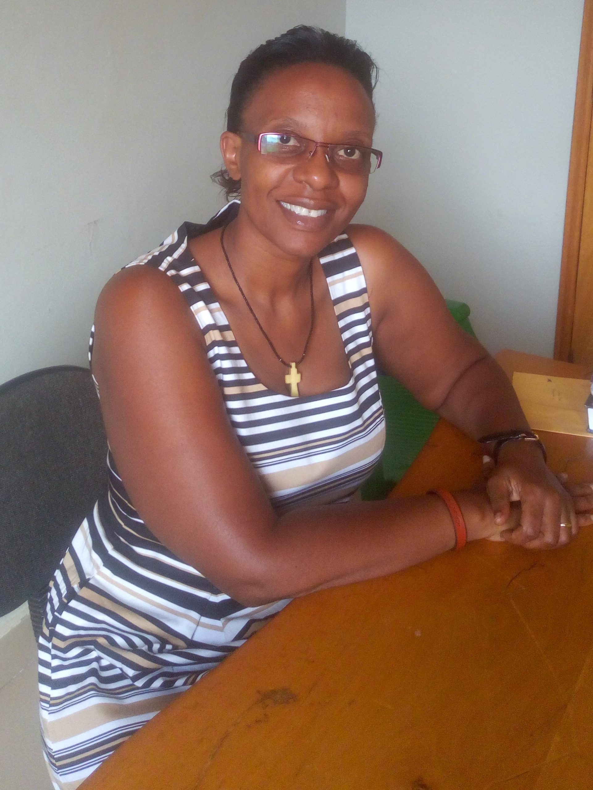 Annette Kirabira, the E.D of Rahab Uganda.