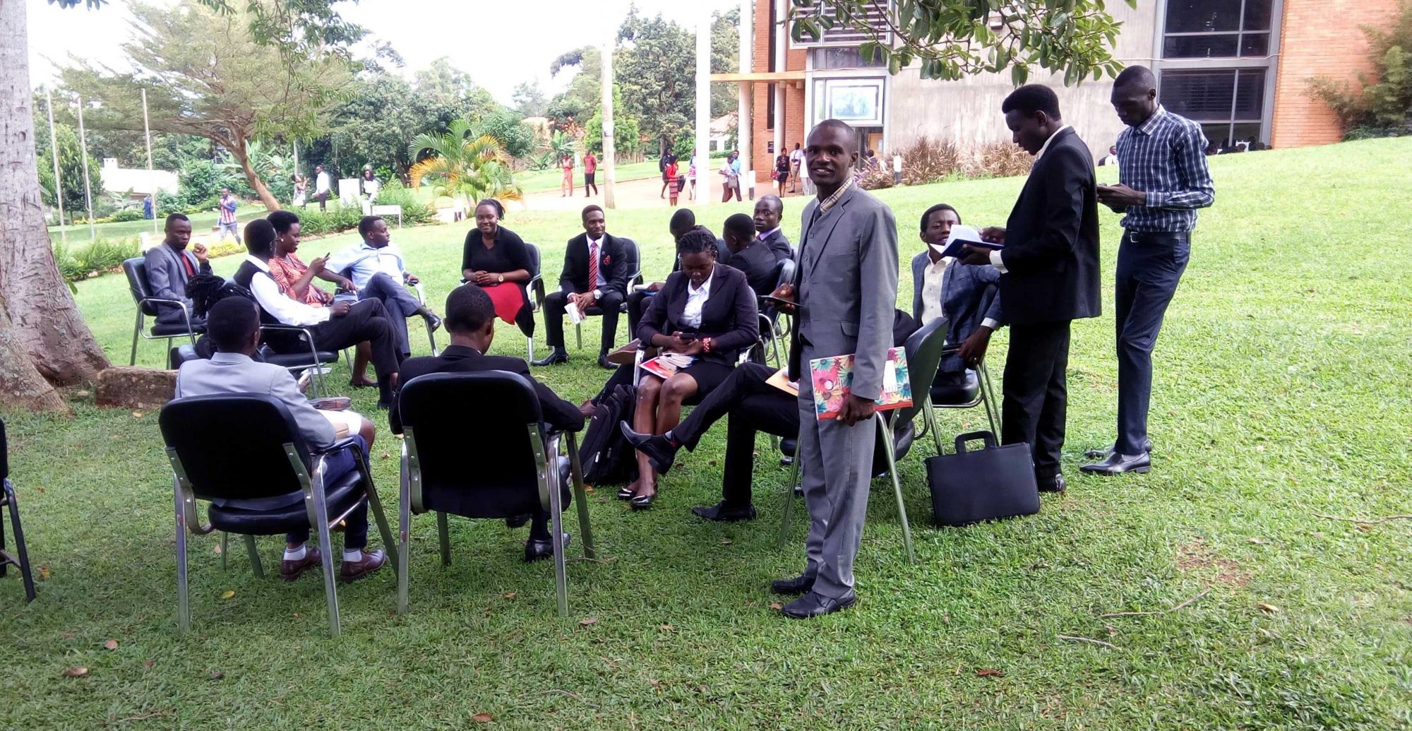 Some of the candidates waiting to be vetted