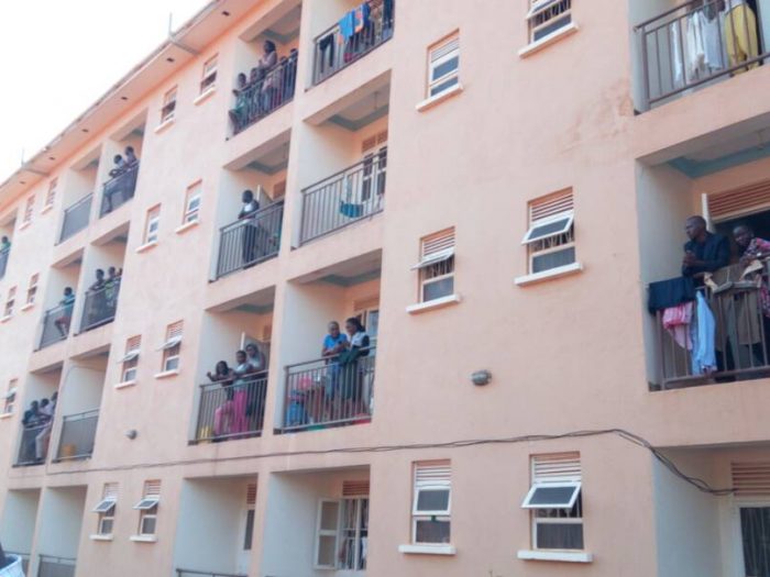 Students stranded at their hostel