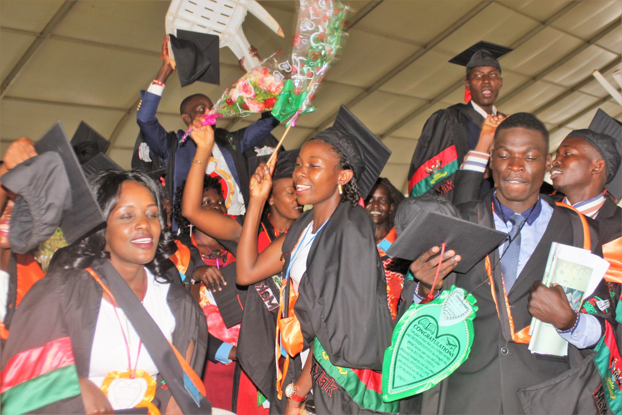 PICTORIAL! Inside the First Day of Makerere 68th Graduation - Campus Bee