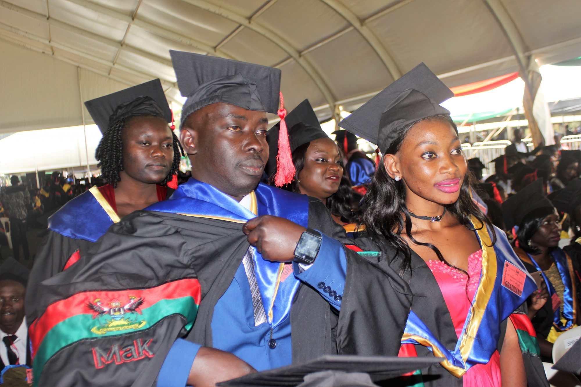 Pictures: Inside The Second Day Of Makerere University Graduation ...