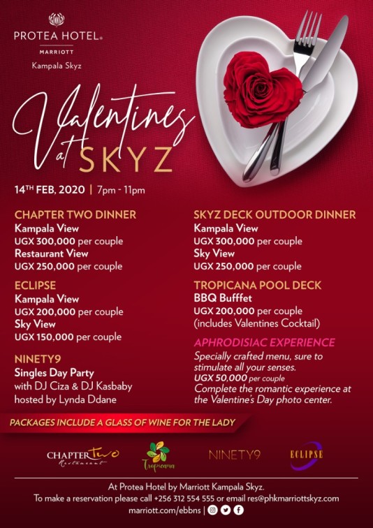 PLOT! Enjoy Valentine's at Skyz With Your Loved One - Campus Bee