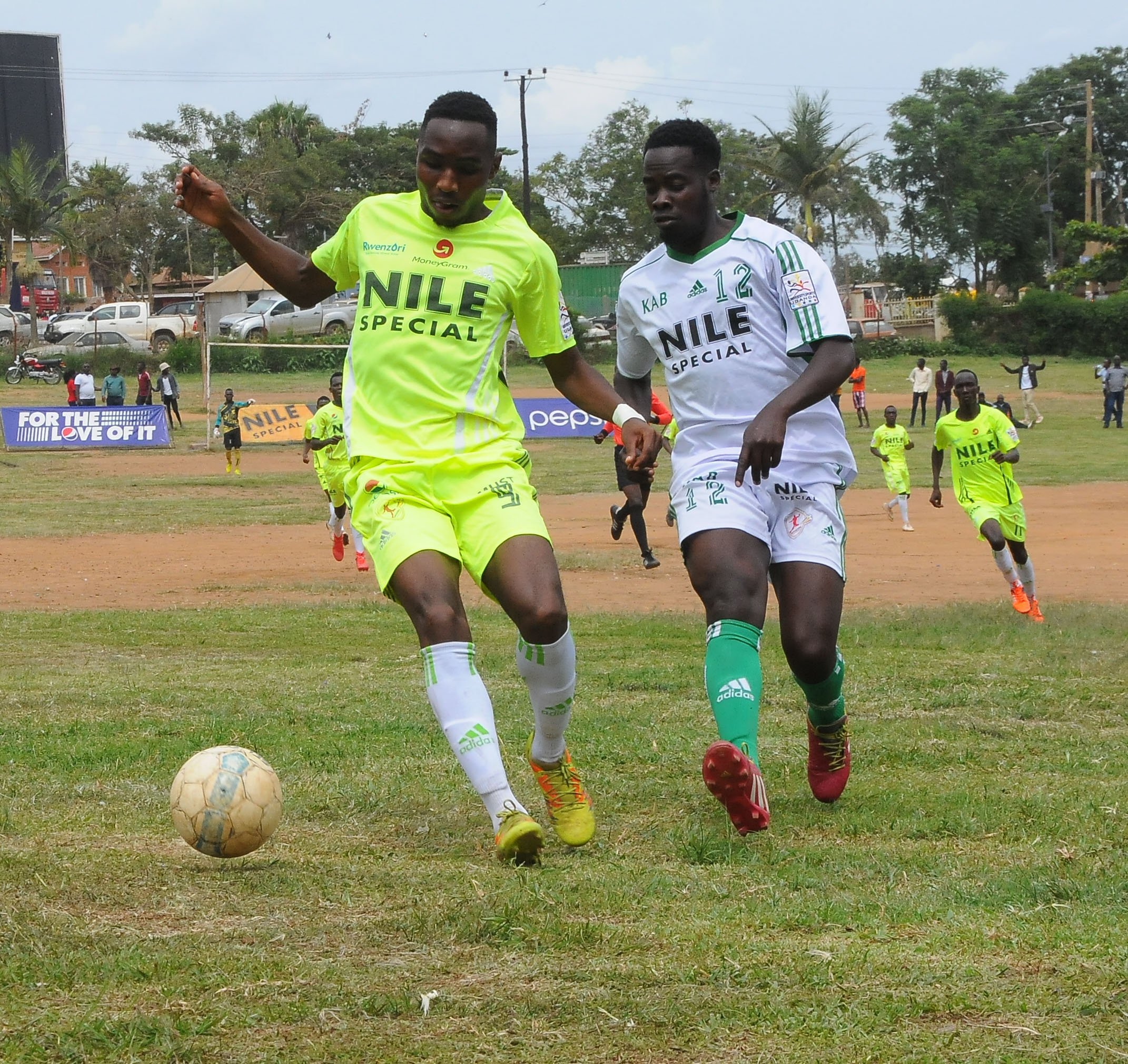 UFL top scorer, Lino Agaba (MUST) in action against Kabale University