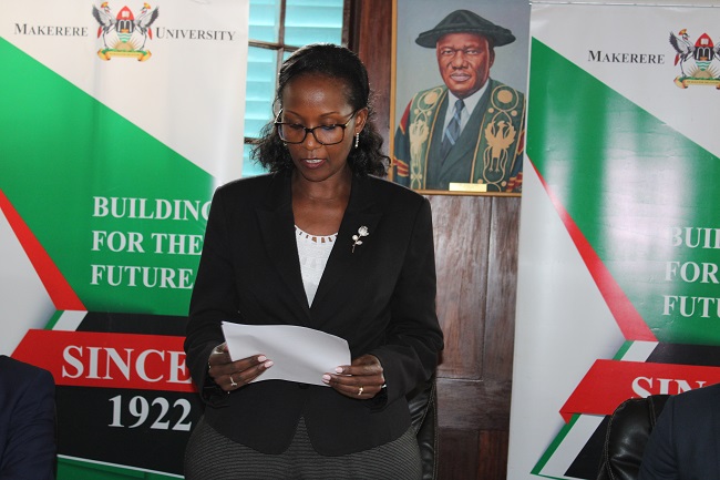 Makerere University Council Chairperson, Ms Lorna Magara