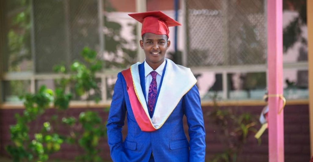 Canary Mugume Graduated From IUEA a year ago