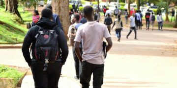 students at Makerere University