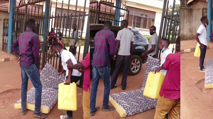 VIDEO: Nkumba University Student Demonstrates Over Tuition, Arrested ...