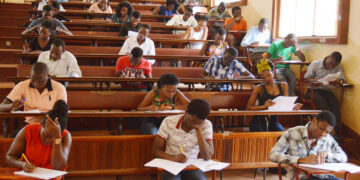 Students sit an exam | File photo