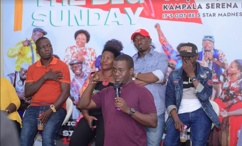 The Fun Factory Cast at the Big Sunday Comedy Presser that took place at National Theater