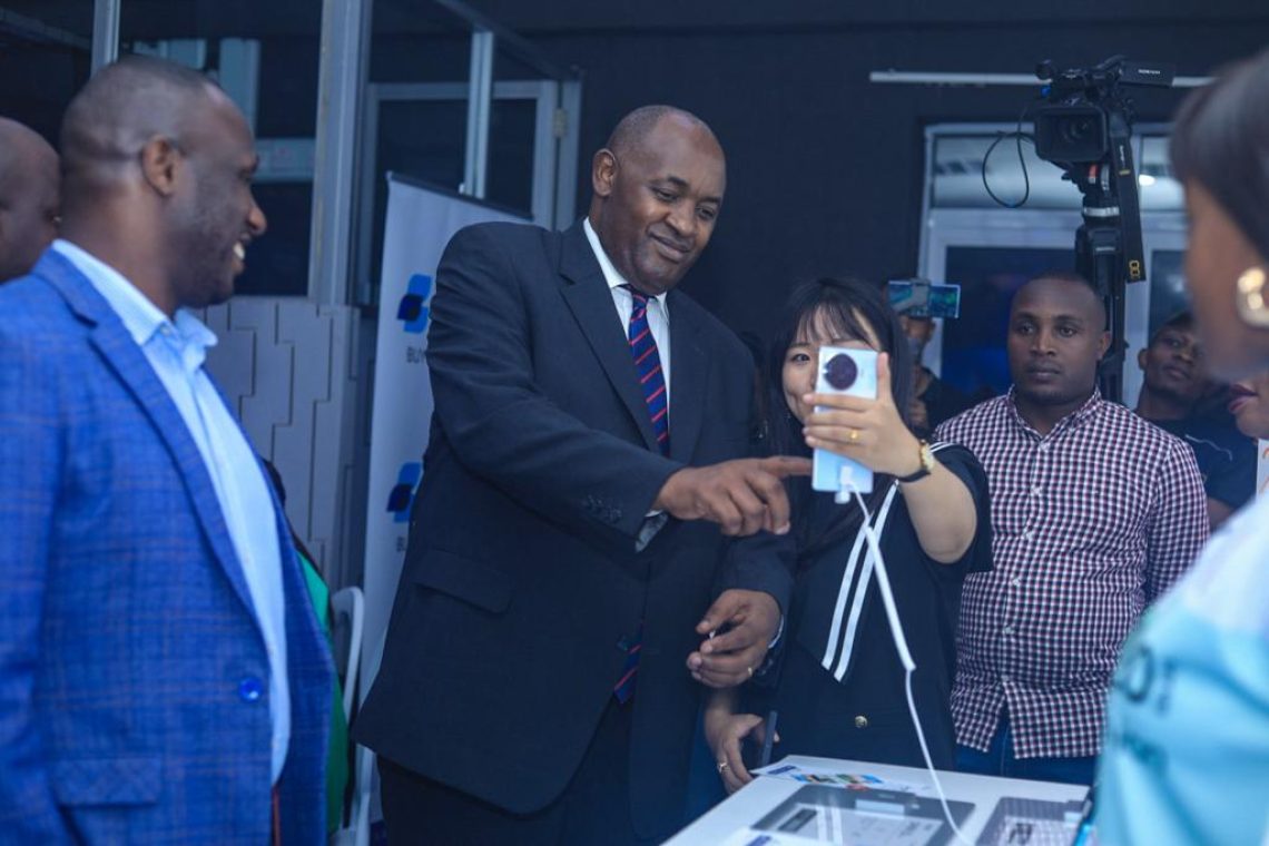 Minister of ICT and National Guidance, Dr Chris Baryomunsi at the launch.