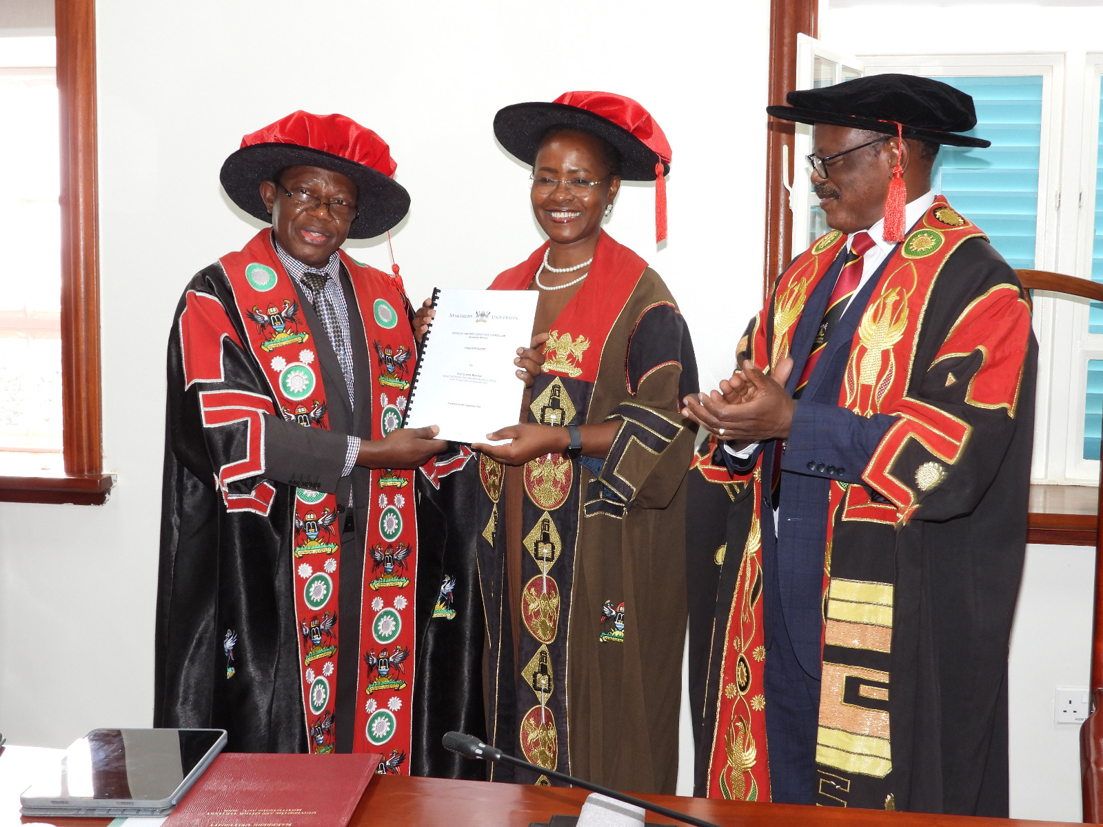 PHOTOS! Prof. Sarah Ssali Takes Over as Deputy Vice Chancellor, Academic Affairs